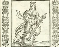 An illustration from Noua iconologia di Cesare Ripa perugino, caualier de SS. Mauritio & Lazzaro. Nella quale si descriuono diuerse imagini di virtù, vitij, affetti, passioni humane, arti, discipline, humori, elementi, corpi celesti, prouincie d'Italia, fiumi, tutte le parti del mondo, ed'altre infinite materie. Opera vtile ad oratori, predicatori, poeti, pittori, scultori, disegnatori, e ad'ogni studioso. Per inuentar concetti, emblemi, ed imprese, per diuisare qualsiuoglia apparato nuttiale, funerale, trionfale. Per rappresentar poemi drammatici, e per figurare co'suoi propij simboli ciò, che puo cadere in pensiero humano. Ampliata vltimamente dallo stesso auttore di trecento imagini, e arricchita di molti discorsi pieni di varia eruditione; con nuoui intagli, & con molti indici copiosi (1618)