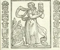 Picture 38 of 321 from Noua iconologia di Cesare Ripa perugino, caualier de SS. Mauritio & Lazzaro. Nella quale si descriuono diuerse imagini di virtù, vitij, affetti, passioni humane, arti, discipline, humori, elementi, corpi celesti, prouincie d'Italia, fiumi, tutte le parti del mondo, ed'altre infinite materie. Opera vtile ad oratori, predicatori, poeti, pittori, scultori, disegnatori, e ad'ogni studioso. Per inuentar concetti, emblemi, ed imprese, per diuisare qualsiuoglia apparato nuttiale, funerale, trionfale. Per rappresentar poemi drammatici, e per figurare co'suoi propij simboli ciò, che puo cadere in pensiero humano. Ampliata vltimamente dallo stesso auttore di trecento imagini, e arricchita di molti discorsi pieni di varia eruditione; con nuoui intagli, & con molti indici copiosi (1618), leaf 90