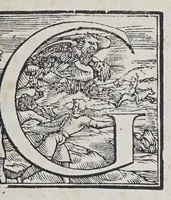 An illustration from Noui auisi di piu lochi de l'India et massime de Brasil riceuuti quest' anno del .M.D.LIII. : doue chiaramente si puo intendere la conuersione di molte persone etiam molto principali nelle terre gia scoperte & no[n] minor s'aspetta nell'altre che si han de scoprir & la mutatione grande che fanno de la lor vita dil che n'han conseguito oltra la ciuilta & politia di costume che Dio opera al presenti euidenti segni & miracoli in loro (1553)
