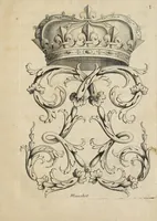 Picture 1 of 17 from Nouueau liure de chiffres, qui contient en general tous les noms et surnoms entrelassez par alphabet ... (1680), leaf 11