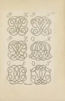 Picture 16 of 17 from Nouueau liure de chiffres, qui contient en general tous les noms et surnoms entrelassez par alphabet ... (1680), leaf 127