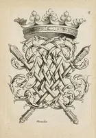 Picture 4 of 17 from Nouueau liure de chiffres, qui contient en general tous les noms et surnoms entrelassez par alphabet ... (1680), leaf 39