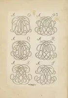Picture 9 of 17 from Nouueau liure de chiffres, qui contient en general tous les noms et surnoms entrelassez par alphabet ... (1680), leaf 57