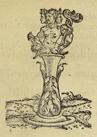 An illustration from Nouus orbis regionum ac insularum ueteribus incognitarum : unà cum tabula cosmographica, & aliquot alijs consimilis argumenti libellis, quorum omnium catalogus sequenti patebit pagina. His accessit copiosus rerum memorabilium index. Adiecta est huic postremae editioni Nauigatio Caroli Cæsaris auspicio in comitijs Augustanis instituta (1537)