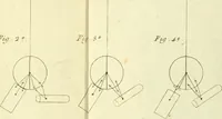An illustration from Nouveau mécanisme de l'électricité : fondé sur les lois de l'équilbre & du mouvement, démontré par des expériences qui renversent le systême de l'électricité positive & négative : & qui établissent ses rapports avec le mécanisme caché de l'aimant, dont il explique les principaux phénomènes : et l'heureuse influence du fluide électrique dans le traitement des maladies nerveuses (1802)