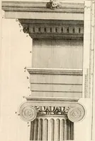 An illustration from Nouveau traité de toute l'architecture, ou, L'art de bastir : utile aux entrepreneurs et aux ouvriers : on y trouvera aisément & sans fraction le mesure de chaque ordre de colonnes, & ce qu'il faut observer dans les edifices publics ou particuliers : avec un dictionnaire des termes d'architecture, &c. (1714)