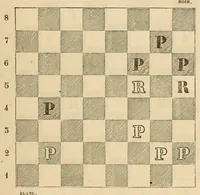 An illustration from Nouveau traité du jeu des échecs (1842)