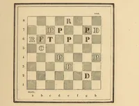 An illustration from Nouveau traité du jeu des échecs (1842)