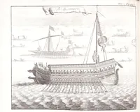 An illustration from Nouveau voyage d'Italie, avec un memoire contenant des avis utiles à ceux qui voudront faire le mesme voyage (1698)