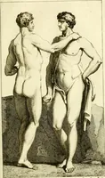 An illustration from Le Physionomiste, ou l'observateur de l'homme considéré sous les rapports de ses moeurs et de son caractère, d'après les traits du visage, les formes du corps, la démarche, la voix, le rire etc, etc, avec des rapprochements sur la ressemblance de divers individus, avec certains animaux (1808)