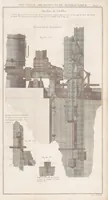 An illustration from Nouvelle architecture hydraulique : contenant l'art d'élever l'eau au moyen de différentes machines, de construire dans ce fluide, de le diriger, et généralement de l'appliquer, de diverses manieres, aux besoins de la société (1790)