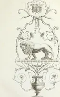 An illustration from Nouvelle collection d'arabesques, propres à la décoration des appartemens : dessinées à Rome par Lavallée Poussin et autres célèbres artistes modernes, et gravées par Guyot : précédée d'une notice historique sur le genre arabesque et d'une explication raisonnée des planches de la collection (1810)