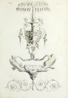 An illustration from Nouvelle collection d'arabesques, propres à la décoration des appartemens : dessinées à Rome par Lavallée Poussin et autres célèbres artistes modernes, et gravées par Guyot : précédée d'une notice historique sur le genre arabesque et d'une explication raisonnée des planches de la collection (1810)