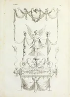 Picture 24 of 40 from Nouvelle collection d'arabesques, propres à la décoration des appartemens : dessinées à Rome par Lavallée Poussin et autres célèbres artistes modernes, et gravées par Guyot : précédée d'une notice historique sur le genre arabesque et d'une explication raisonnée des planches de la collection (1810), leaf 60