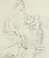 An illustration from Nouvelle mythologie illustrée (1920)