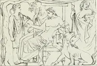 An illustration from Nouvelle mythologie illustrée (1920)