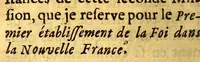 An illustration from Nouvelle relation de la Gaspesie, : qui contient les murs & la religion des sauvages Gaspesiens Porte-Croix, adorateurs du soleil, & d'autres peuples de l'Amerique Septentrionale, dit [sic] le Canada (1692)