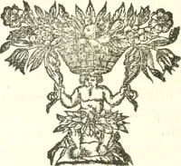 An illustration from Nouvelles observations et coniectvres svr l'iris (1650)