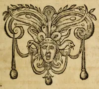An illustration from Nouveau Testament : c'est a dire, la Nouvelle Alliance de nostre Seigneur Iesus Christ (1591)