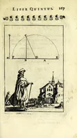 Picture 30 of 35 from Nova geometria, practica super charta et solo : libellus in quo nova traditur methodus, cujus ope facilis fit ac brevis, ad summa hujusce scientiae fastigia, cursus (1692), leaf 179