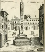 Picture 11 of 21 from Nova racolta degl'obelischi et colonne antiche, dellalma Citta di Roma con le sve dichiaratione (1655), leaf 13