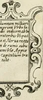 An illustration from Nova racolta degl'obelischi et colonne antiche, dellalma Citta di Roma con le sve dichiaratione (1655)