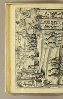 An illustration from Nova typis transacta navigatio. : Novi Orbis Indiæ Occidentalis admodum reverendissimorum PP. ... Dn. Buellii Cataloni abbatis montis Serrati, & in vniversam Americam, sive Novum Orbem sacræ sedis Apostolicæ Romanæ â latere legati, vicarij, ac patriarchæ : sociorumq[ue] monarchorum ex Ordine S.P.N. Benedicti ad suprà dicti Novi Mundi barbaras gentes Christi S. Evangelium prædicandi gratia delegatorum sacerdotum dimissi per S.D.D. Papam Alexandrum VI. Anno Christi. 1492. Nunc primum e varijs scriptoribus in vnum collecta, & figuris ornata. (1621)
