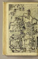 An illustration from Nova typis transacta navigatio. : Novi Orbis Indiæ Occidentalis admodum reverendissimorum PP. ... Dn. Buellii Cataloni abbatis montis Serrati, & in vniversam Americam, sive Novum Orbem sacræ sedis Apostolicæ Romanæ â latere legati, vicarij, ac patriarchæ : sociorumq[ue] monarchorum ex Ordine S.P.N. Benedicti ad suprà dicti Novi Mundi barbaras gentes Christi S. Evangelium prædicandi gratia delegatorum sacerdotum dimissi per S.D.D. Papam Alexandrum VI. Anno Christi. 1492. Nunc primum e varijs scriptoribus in vnum collecta, & figuris ornata. (1621)