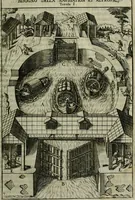 An illustration from Novo teatro di machine et edificii per uarie et sicure operationi : co[n] le loro figure tagliate in rame é la dichiaratione, e dimostratione di ciascuna : opera necesaria ad architetti, e a quelli, ch[e] di tale studio si dilettano (1607)