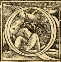 An illustration from Novum Testamentum omne, multo quàm antehac diligentius ab Erasmo Roterodamo recognitu, emedatum ac translatum ... : uná cu annotationibus recognitis, ac magna accessione locupletatis ... (1519)