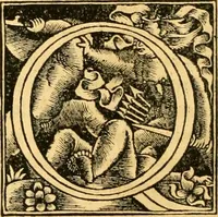 An illustration from Novum Testamentum omne, multo quàm antehac diligentius ab Erasmo Roterodamo recognitu, emedatum ac translatum ... : uná cu annotationibus recognitis, ac magna accessione locupletatis ... (1519)