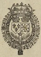 An illustration from Novveavx et anciens privileges, franchises et libertez des officiers domestiques de la maison du Roy. Avec les declarations de sa Majesté pour les officiers domestiques de monsieur le Prince de Condé, & de madame la Duchesse d'Angoulesme. (1605)