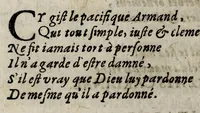 An illustration from Novvelles de l'autre monde touchant le cardinal de Richelieu, auec vn recueil des epitaphes latines & françoises, faictes en sa memoire. (1643)