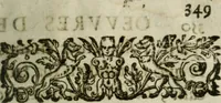 An illustration from Novvelles oevvres. Composées d'excellentes lettres françoises & latines. Soigneusement recueillies, mises en ordre & corrigées (1641)