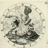 Picture 40 of 109 from Nucleus emblematum selectissimorum : quae Itali vulgo impresas vocant : priuata industria, studio singulari, vndiq[ue] conquisitus, non paucis venustis inuentionibus auctus, additis carminib[us] illustratus (1611), leaf 120