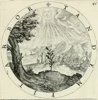 An illustration from Nucleus emblematum selectissimorum : quae Itali vulgo impresas vocant : priuata industria, studio singulari, vndiq[ue] conquisitus, non paucis venustis inuentionibus auctus, additis carminib[us] illustratus (1611)