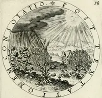 Picture 66 of 109 from Nucleus emblematum selectissimorum : quae Itali vulgo impresas vocant : priuata industria, studio singulari, vndiq[ue] conquisitus, non paucis venustis inuentionibus auctus, additis carminib[us] illustratus (1611), leaf 168