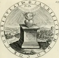 An illustration from Nucleus emblematum selectissimorum : quae Itali vulgo impresas vocant : priuata industria, studio singulari, vndiq[ue] conquisitus, non paucis venustis inuentionibus auctus, additis carminib[us] illustratus (1611)
