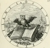 Picture 75 of 109 from Nucleus emblematum selectissimorum : quae Itali vulgo impresas vocant : priuata industria, studio singulari, vndiq[ue] conquisitus, non paucis venustis inuentionibus auctus, additis carminib[us] illustratus (1611), leaf 186