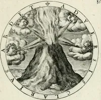 Picture 94 of 109 from Nucleus emblematum selectissimorum : quae Itali vulgo impresas vocant : priuata industria, studio singulari, vndiq[ue] conquisitus, non paucis venustis inuentionibus auctus, additis carminib[us] illustratus (1611), leaf 222