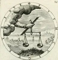 Picture 97 of 109 from Nucleus emblematum selectissimorum : quae Itali vulgo impresas vocant : priuata industria, studio singulari, vndiq[ue] conquisitus, non paucis venustis inuentionibus auctus, additis carminib[us] illustratus (1611), leaf 228