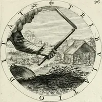 An illustration from Nucleus emblematum selectissimorum : quae Itali vulgo impresas vocant : priuata industria, studio singulari, vndiq[ue] conquisitus, non paucis venustis inuentionibus auctus, additis carminib[us] illustratus (1611)