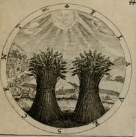Picture 48 of 103 from Nucleus emblematum selectissimorum : quae Itali vulgo impresas vocant priuata industria studio singulari, vndiq[e] conquisitus, non paucis venustis inuentionibus auctus, additis carminib[us] illustratus (1611), leaf 100