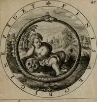Picture 49 of 103 from Nucleus emblematum selectissimorum : quae Itali vulgo impresas vocant priuata industria studio singulari, vndiq[e] conquisitus, non paucis venustis inuentionibus auctus, additis carminib[us] illustratus (1611), leaf 102