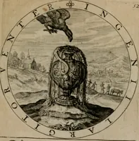 Picture 56 of 103 from Nucleus emblematum selectissimorum : quae Itali vulgo impresas vocant priuata industria studio singulari, vndiq[e] conquisitus, non paucis venustis inuentionibus auctus, additis carminib[us] illustratus (1611), leaf 116