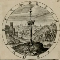 An illustration from Nucleus emblematum selectissimorum : quae Itali vulgo impresas vocant priuata industria studio singulari, vndiq[e] conquisitus, non paucis venustis inuentionibus auctus, additis carminib[us] illustratus (1611)