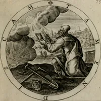 Picture 78 of 103 from Nucleus emblematum selectissimorum : quae Itali vulgo impresas vocant priuata industria studio singulari, vndiq[e] conquisitus, non paucis venustis inuentionibus auctus, additis carminib[us] illustratus (1611), leaf 162