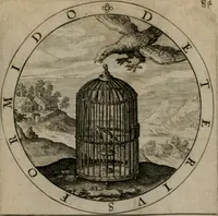 An illustration from Nucleus emblematum selectissimorum : quae Itali vulgo impresas vocant priuata industria studio singulari, vndiq[e] conquisitus, non paucis venustis inuentionibus auctus, additis carminib[us] illustratus (1611)