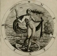 An illustration from Nucleus emblematum selectissimorum : quae Itali vulgo impresas vocant priuata industria studio singulari, vndiq[e] conquisitus, non paucis venustis inuentionibus auctus, additis carminib[us] illustratus (1611)