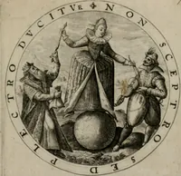 An illustration from Nucleus emblematum selectissimorum : quae Itali vulgo impresas vocant priuata industria studio singulari, vndiq[e] conquisitus, non paucis venustis inuentionibus auctus, additis carminib[us] illustratus (1611)